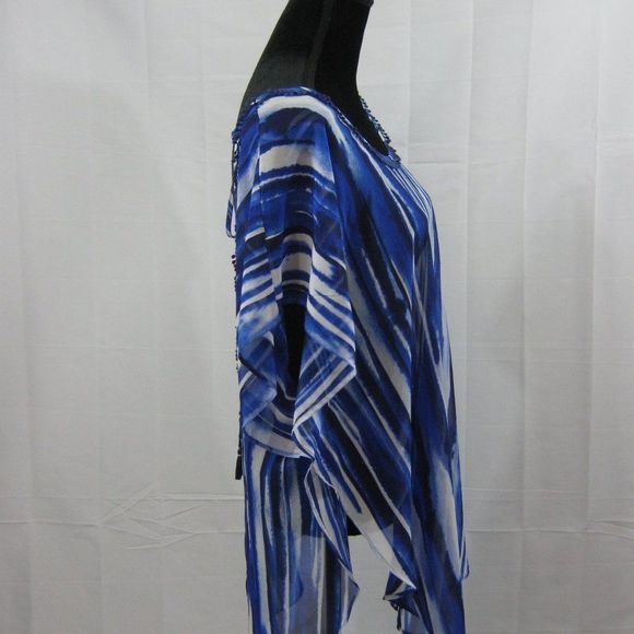 NWT Hawaiian Tropics Sheer Shirt Cover Up - Picture 4 of 8